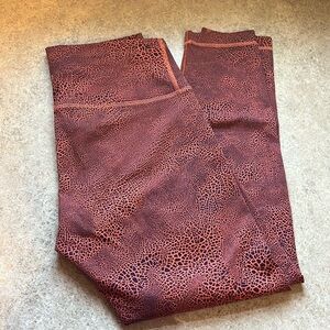 Lululemon Fast and Free 35” legging size 10